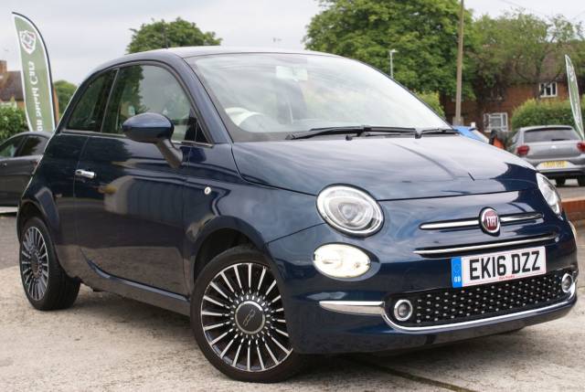 Fiat 500 1.2 Lounge 3dr Hatchback Petrol Blue Metallic