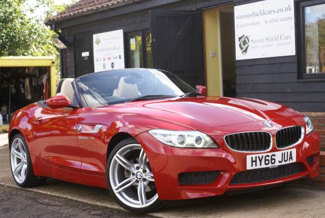 BMW Z4 2.0 20i sDrive M Sport 2dr Auto Convertible Petrol Melbourne Red Metallic