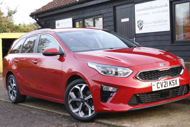 Kia Ceed 1.6 CRDi 48V ISG 3 5dr Estate Diesel True Red Metallic