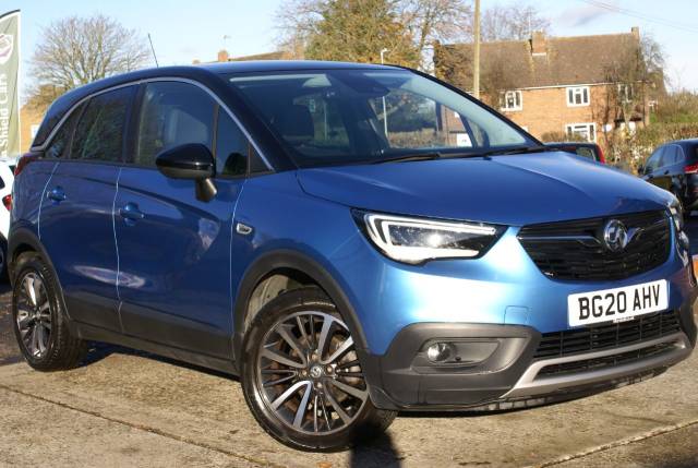 Vauxhall Crossland X 1.2T [130] Elite Nav 5dr [Start Stop] Auto Hatchback Petrol Persian Blue Metallic